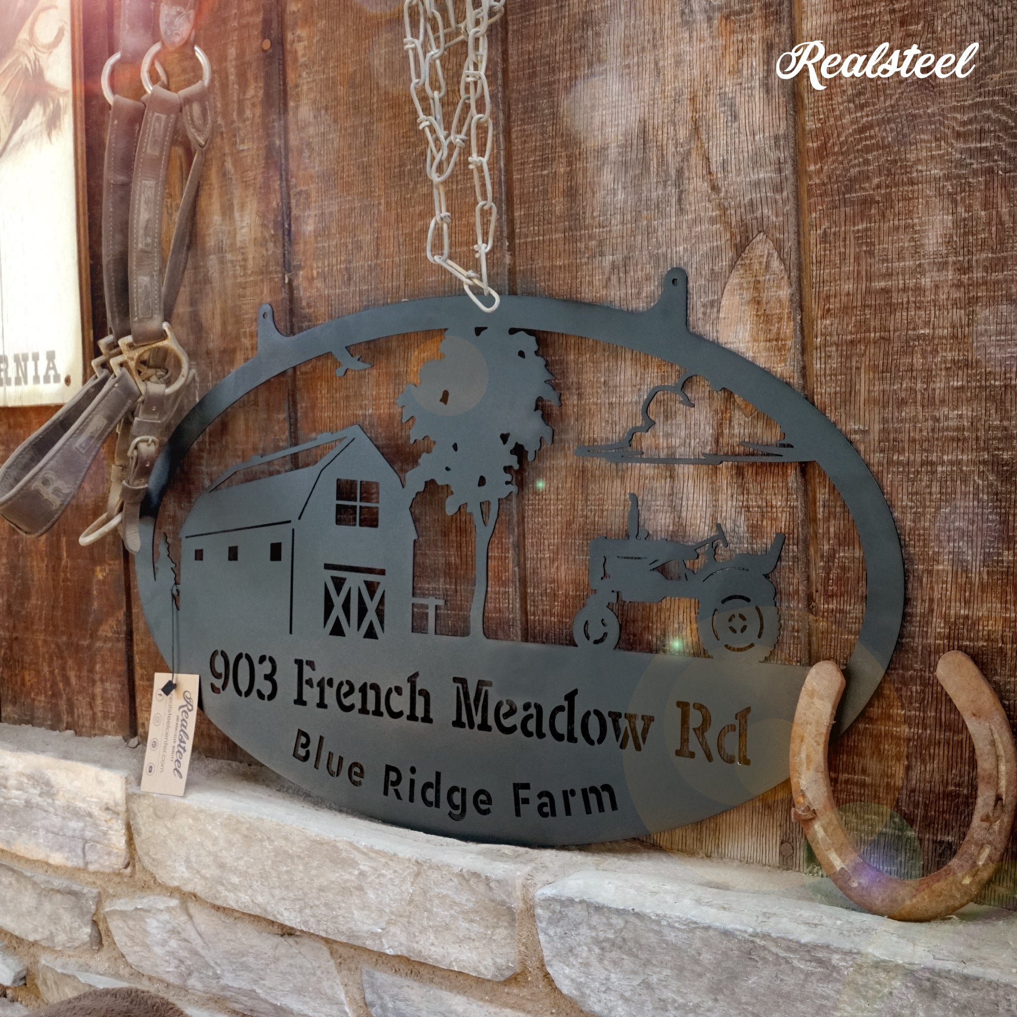 Custom Metal Farm Signs Metal Farm Sign, Personalized Farm Sign, Barn