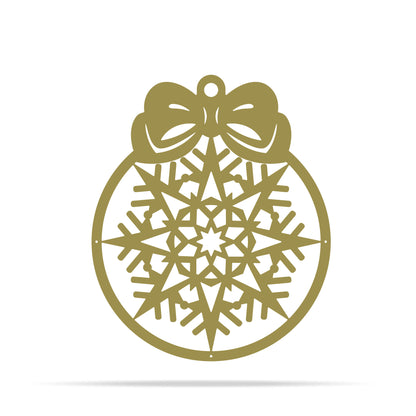 Merry Christmas New Years' Ball 8x10 / Gold - RealSteel Center