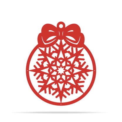 Merry Christmas New Years' Ball 8x10 / Red - RealSteel Center