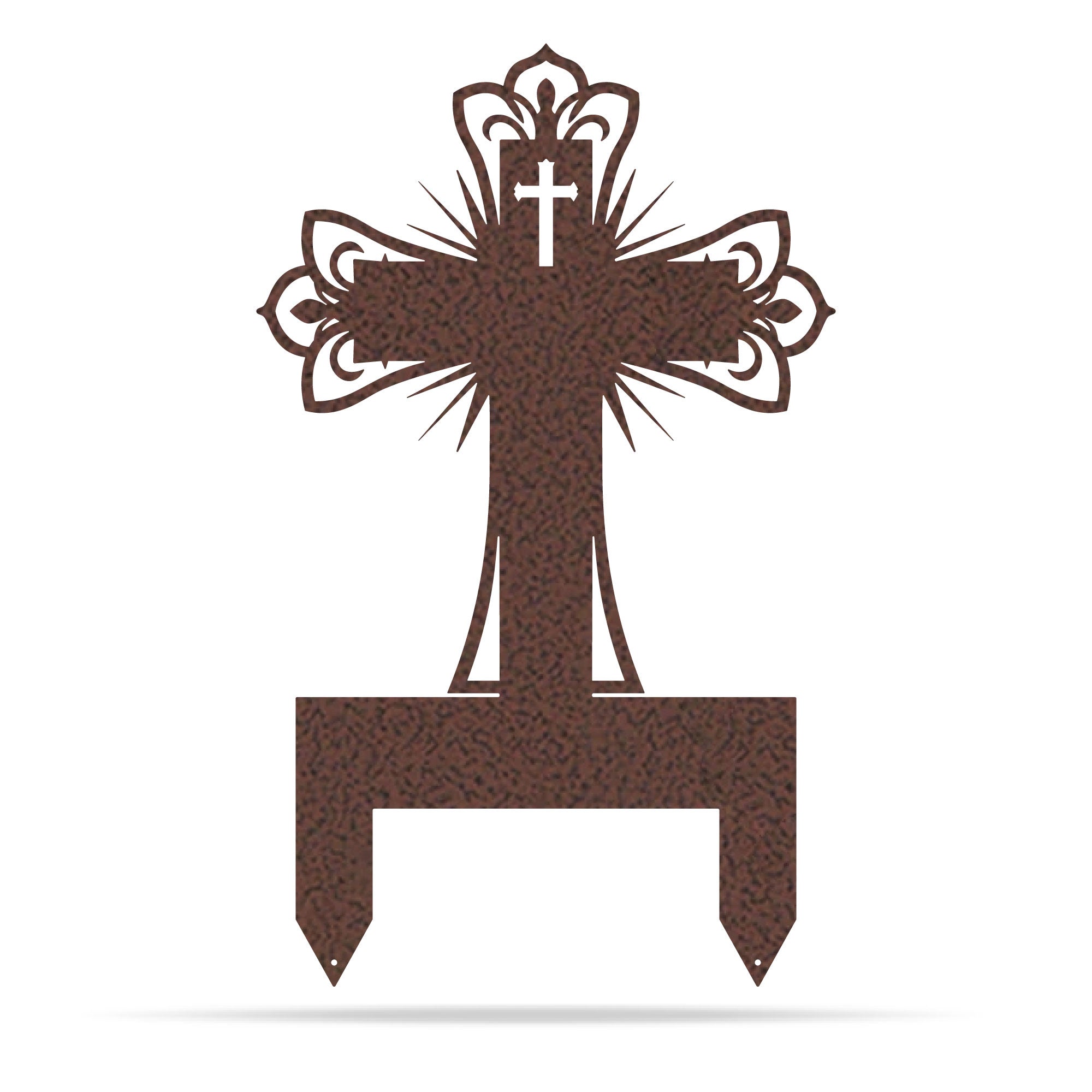 Memorial Cross Grave Marker Penny Vein - RealSteel Center