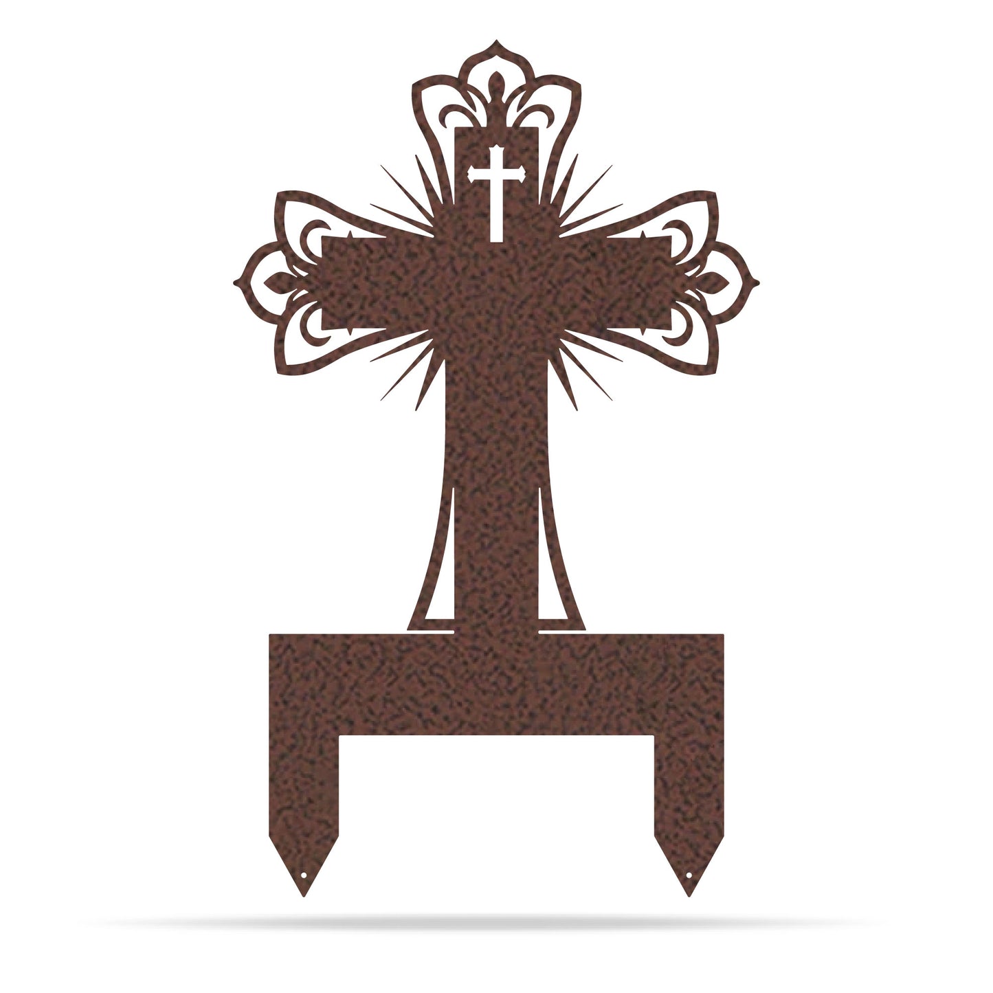 Memorial Cross Grave Marker Penny Vein - RealSteel Center