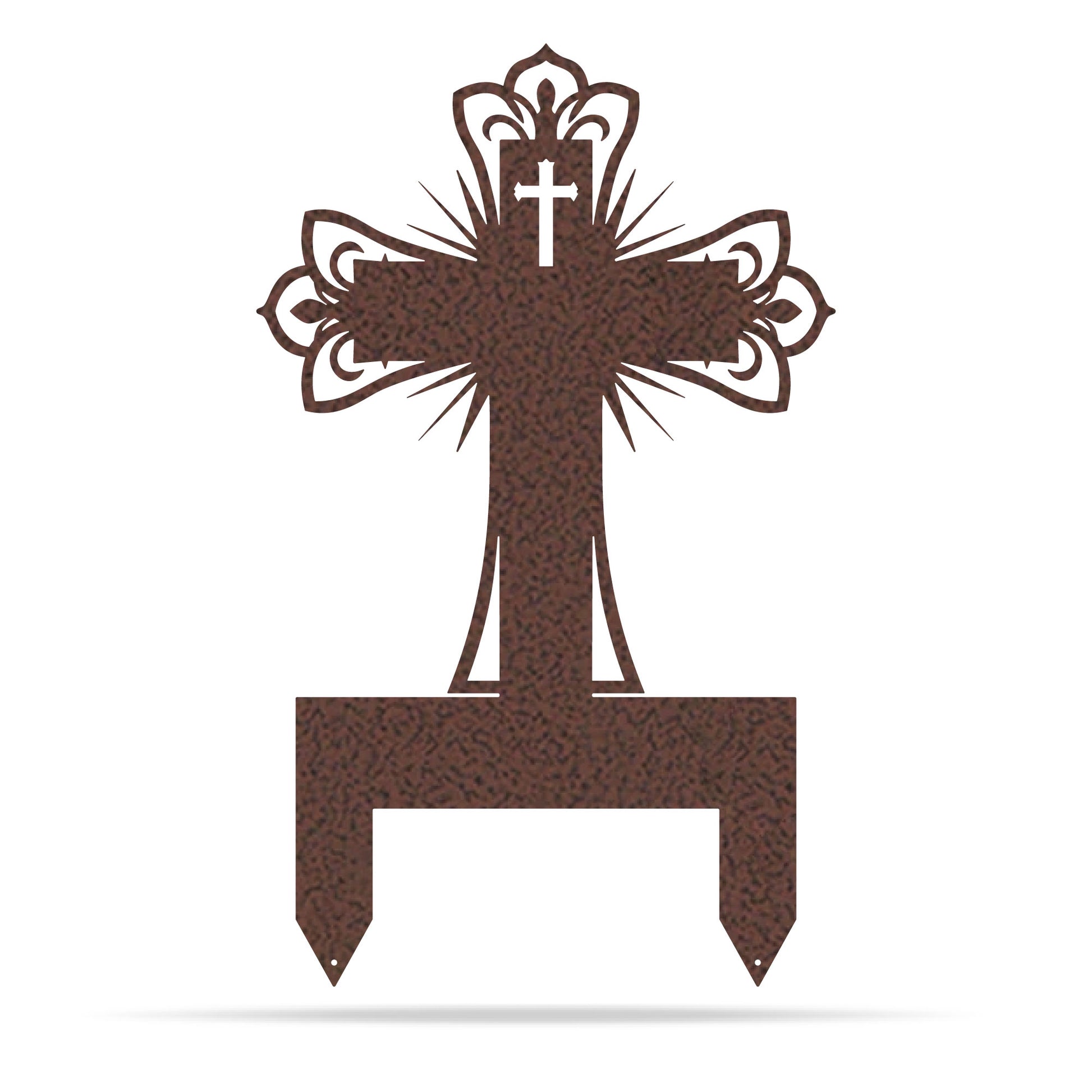 Memorial Cross Grave Marker Penny Vein - RealSteel Center