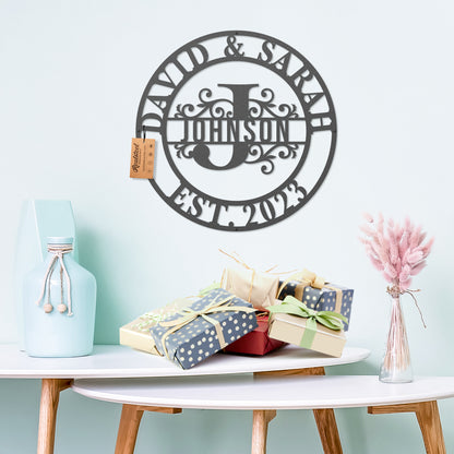 Elegant Personalized Name Monogram - RealSteel Center
