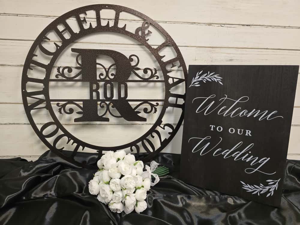 Elegant Personalized Name Monogram - RealSteel Center