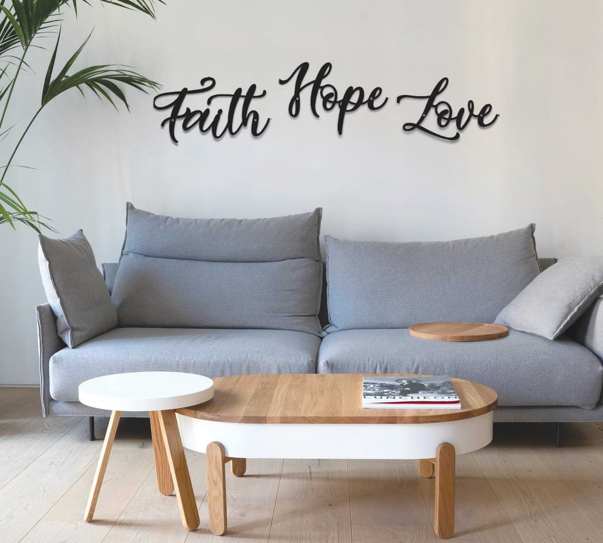 Hope, Faith & Love poster | imint