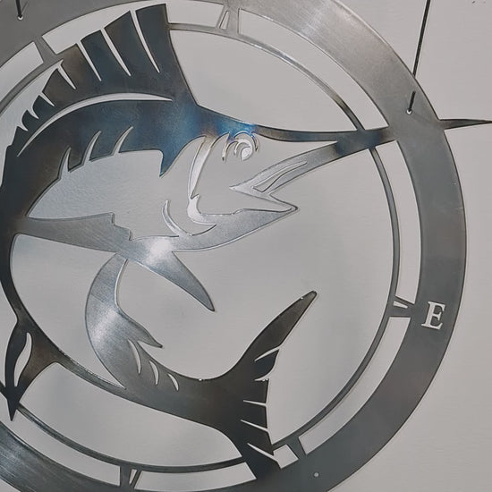 Marlin Compass Wall Art - RealSteel Center