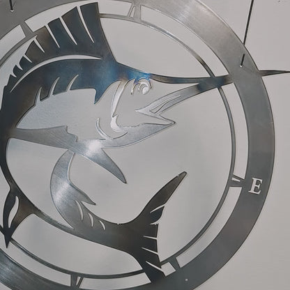 Marlin Compass Wall Art - RealSteel Center