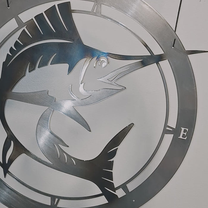 Marlin Compass Wall Art - RealSteel Center