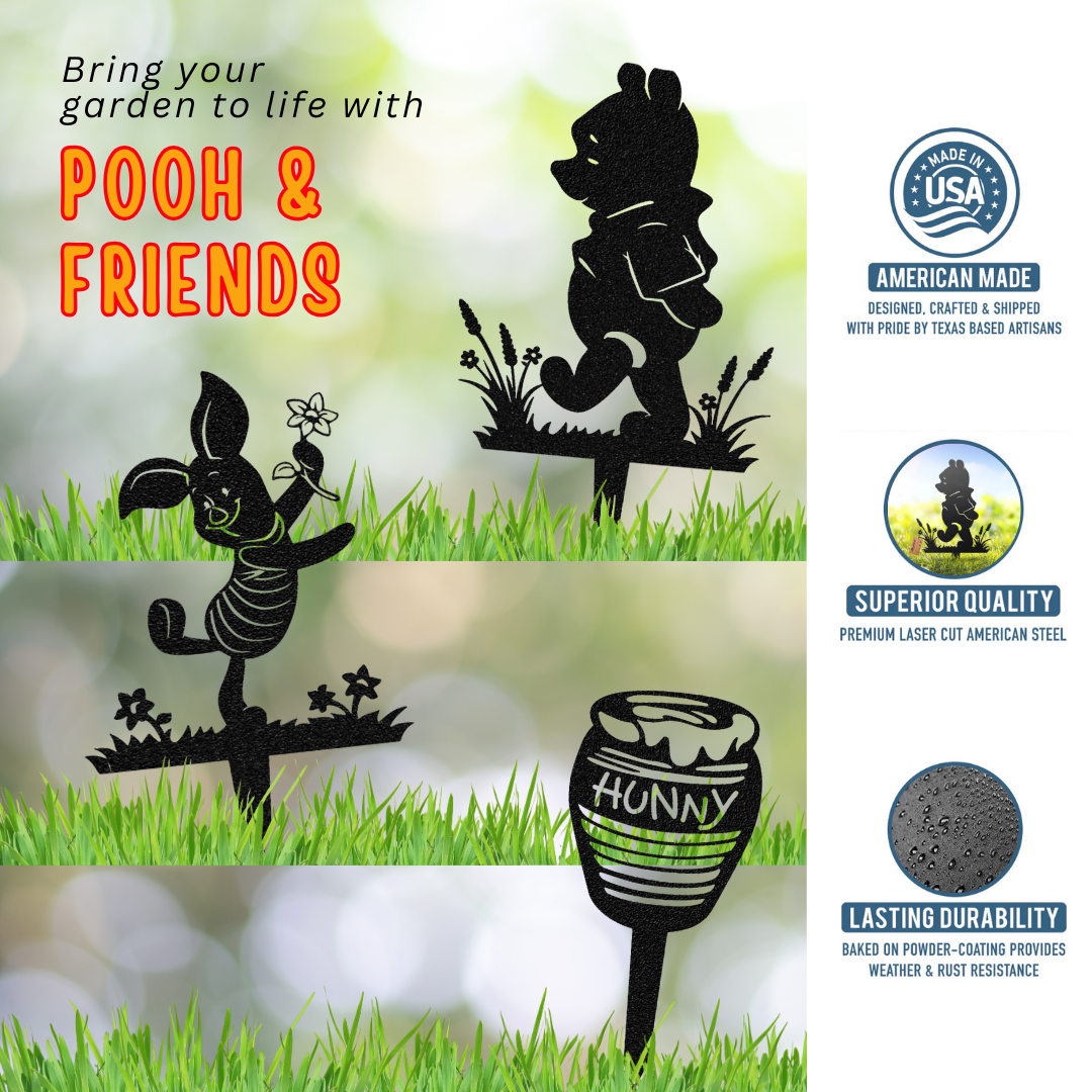 Winnie The Pooh & Friend Stakes– Set 1: A Childhood Favorite