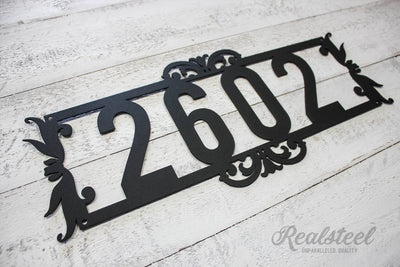 Home Number Monogram  - RealSteel Center