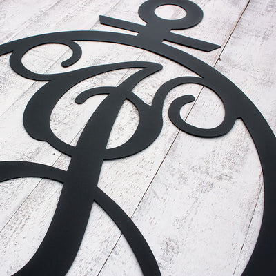 Anchor Initial Monogram  - RealSteel Center