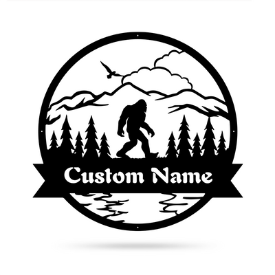 Great Outdoors Bigfoot Monogram  - RealSteel Center