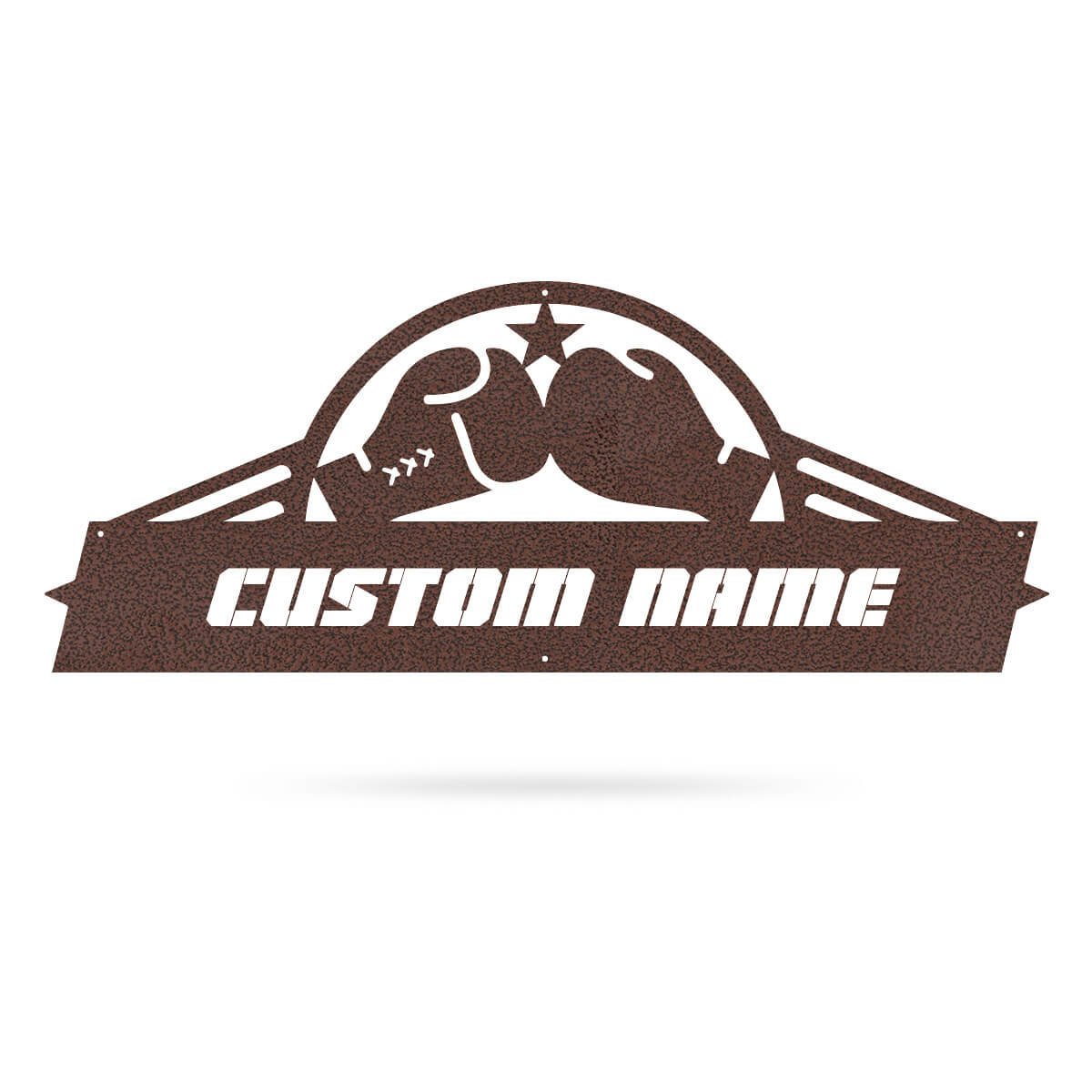 Boxing Gloves Monogram 7"x18" / Penny Vein - RealSteel Center