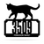 2 Line Cat Address Monogram  - RealSteel Center