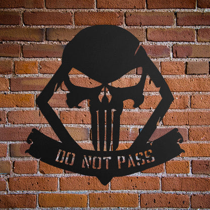 Distressed Skull Monogram Sign  - RealSteel Center