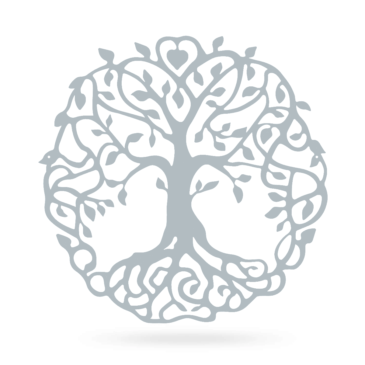 Family Tree Of Life 18" / Textured Silver - RealSteel Center