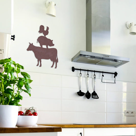 Farmyard Friends Wall Art  - RealSteel Center