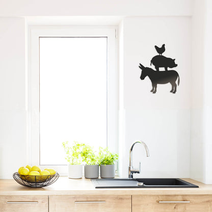 Farmyard Friends Wall Art  - RealSteel Center