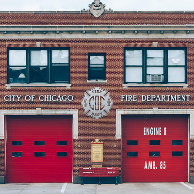 Fire Department Brigade Monogram  - RealSteel Center