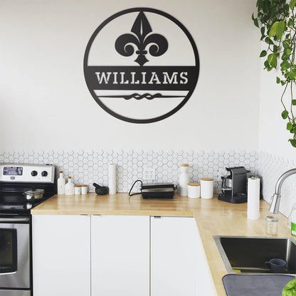 Fleur-de-Lis Monogram  - RealSteel Center