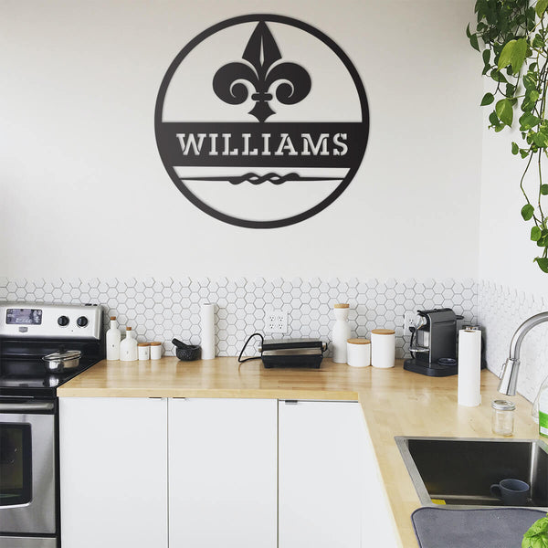 Fleur-de-Lis Monogram  - RealSteel Center