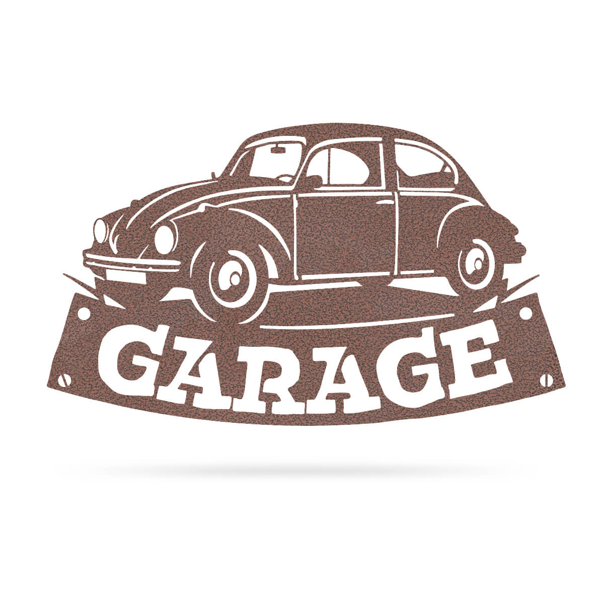 Garage Metal Sign Volkswagen Beetle 12" x 24" / Penny Vein - RealSteel Center