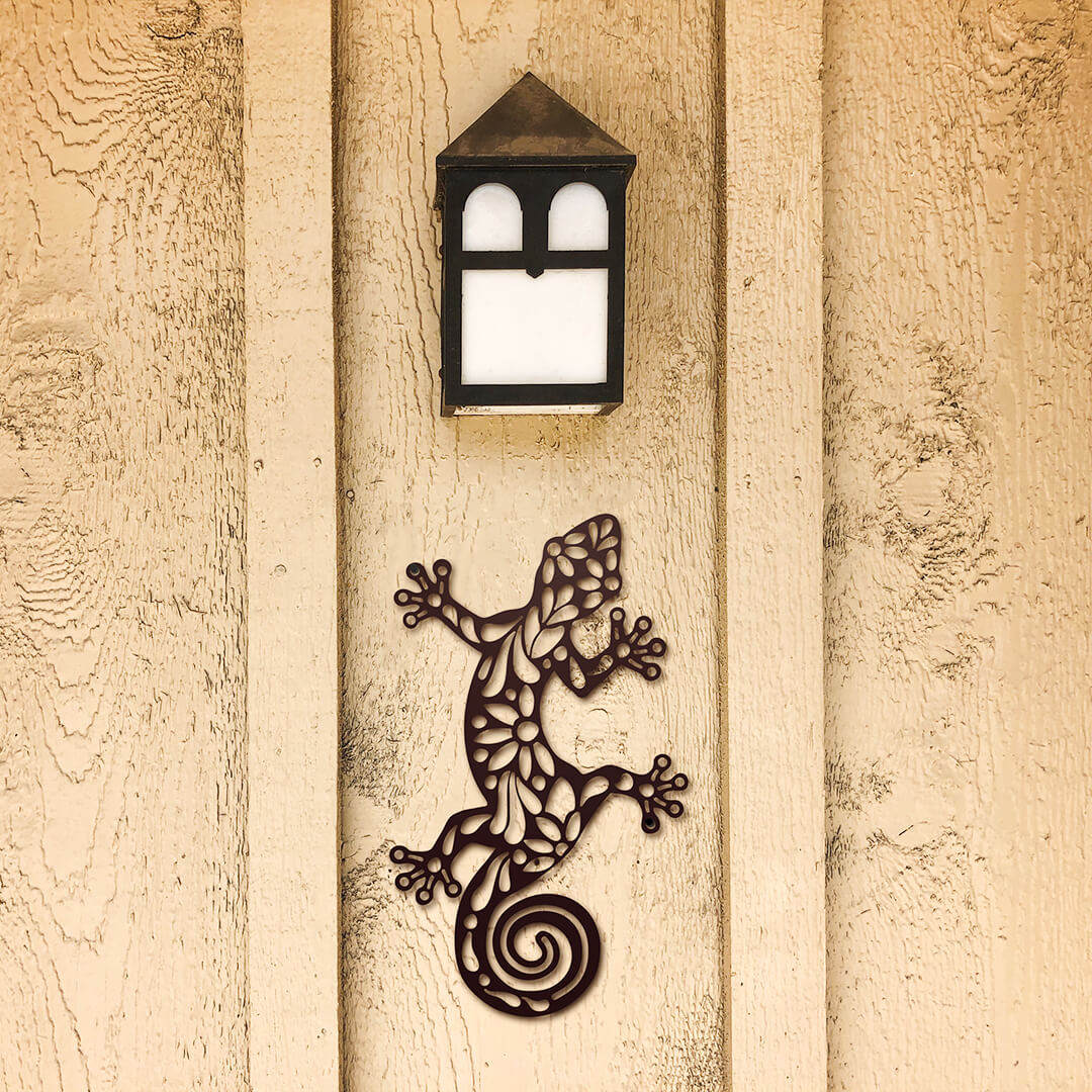 Gecko The Lizard Metal Décor  - RealSteel Center