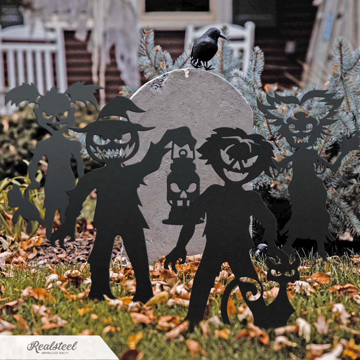 Garden Art - Halloween Ghoulies 4-pack - RealSteel Center