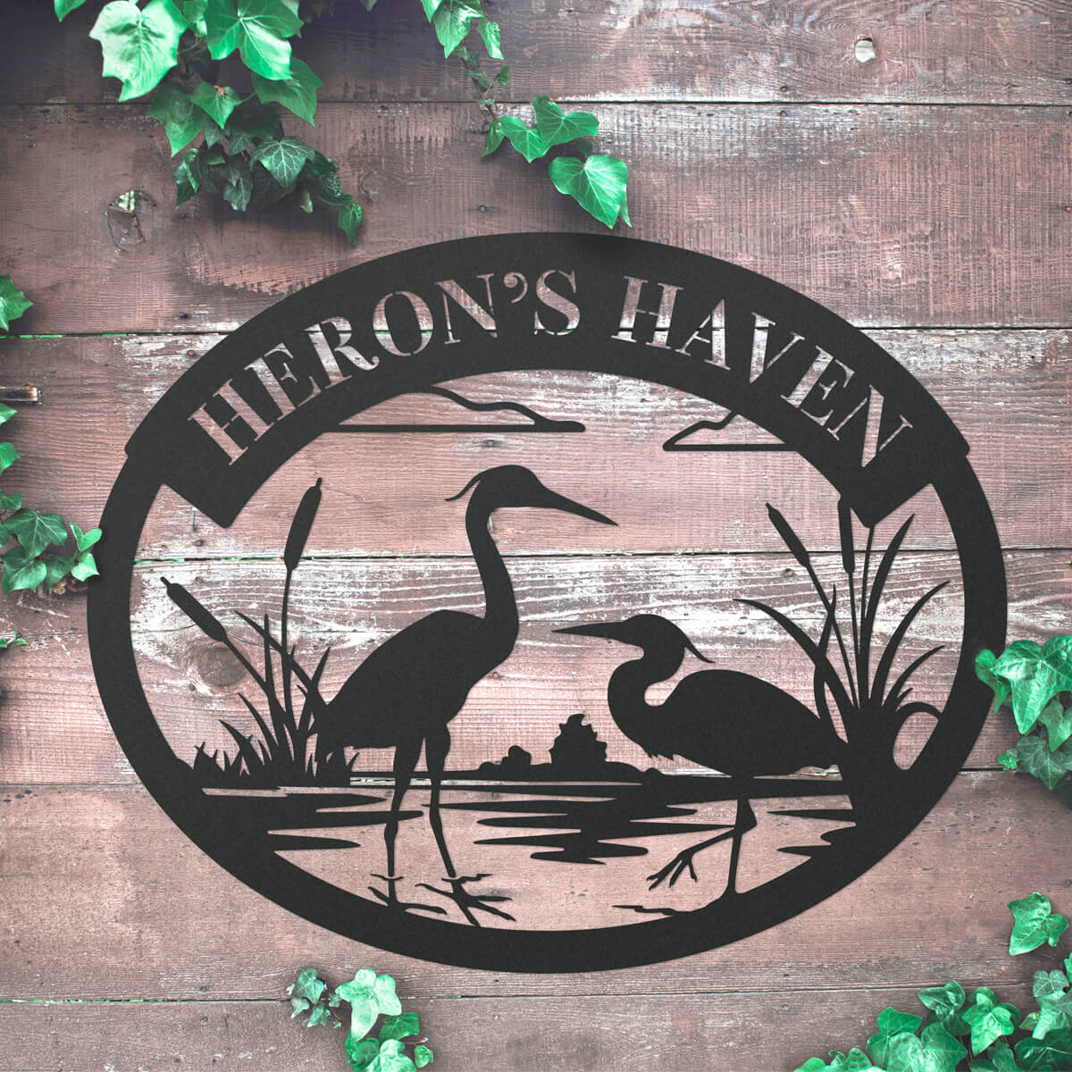 Herons Monogram  - RealSteel Center