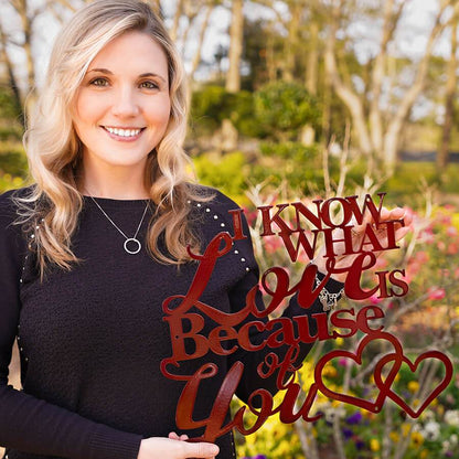 I Know What Love Is Wall Art  - RealSteel Center