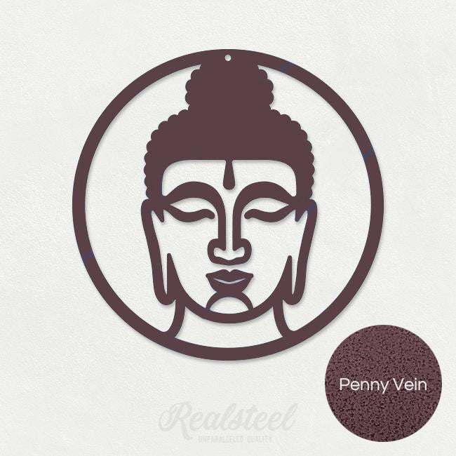 Peaceful Buddha Wall Décor 22"x22" / Penny Vein - RealSteel Center