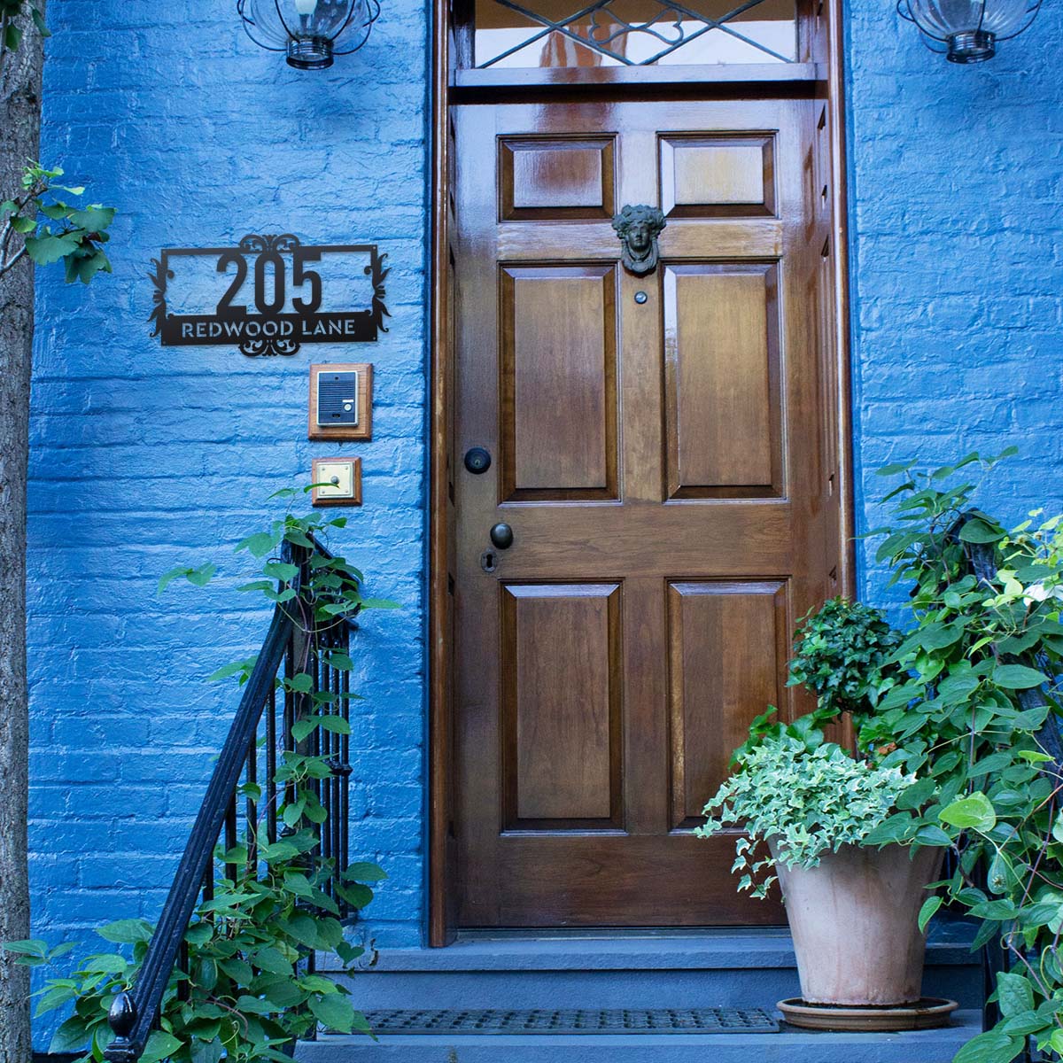 2 Line Address Monogram  - RealSteel Center