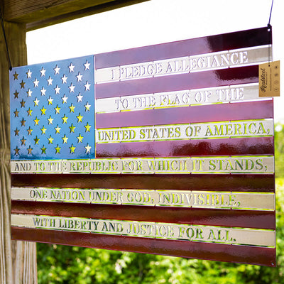 American Flag - Pledge Of Allegiance  - RealSteel Center