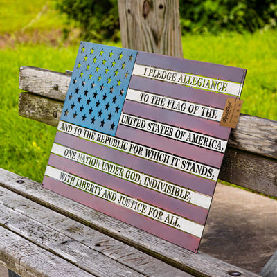 American Flag - Pledge Of Allegiance  - RealSteel Center