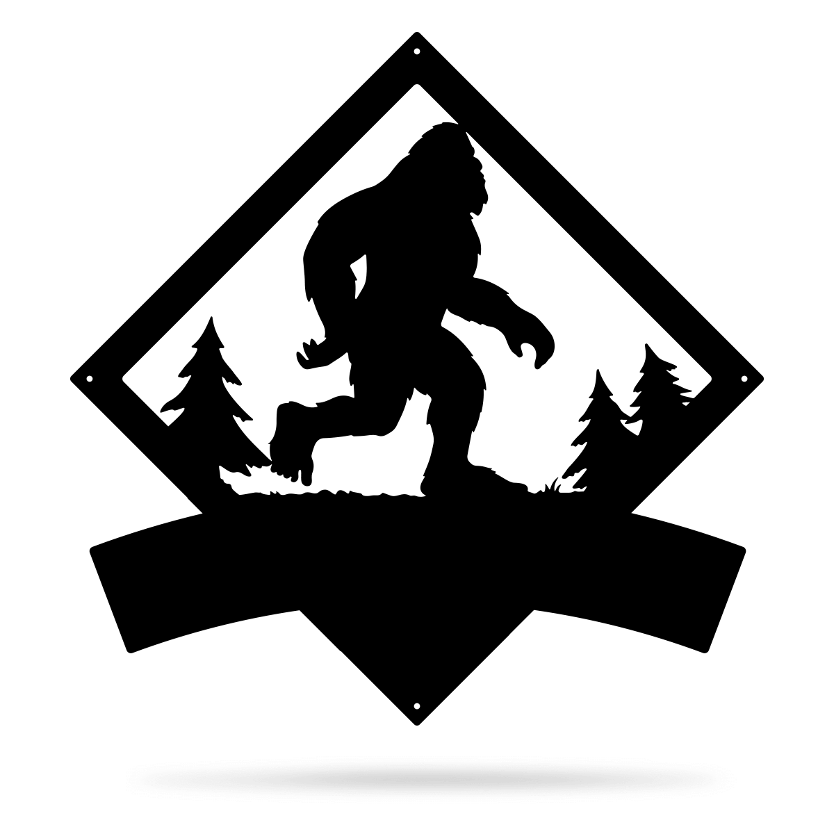 Bigfoot Crossing Monogram  - RealSteel Center