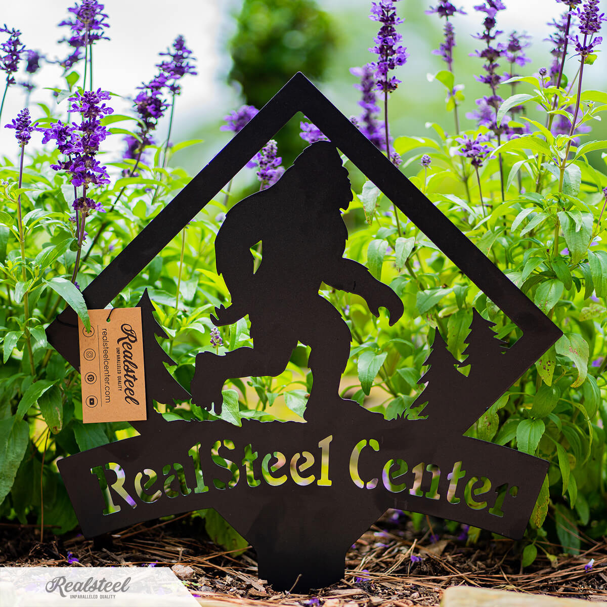 Bigfoot Monogram Yard Sign  - RealSteel Center