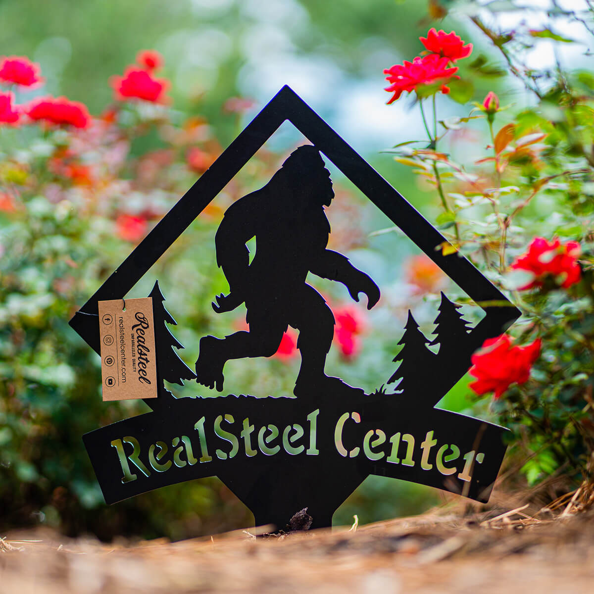 Bigfoot Monogram Yard Sign  - RealSteel Center