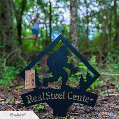 Bigfoot Monogram Yard Sign  - RealSteel Center