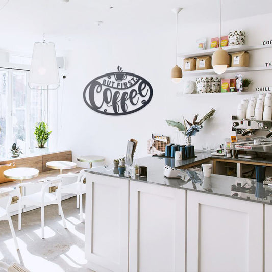 But First, Coffee Sign  - RealSteel Center