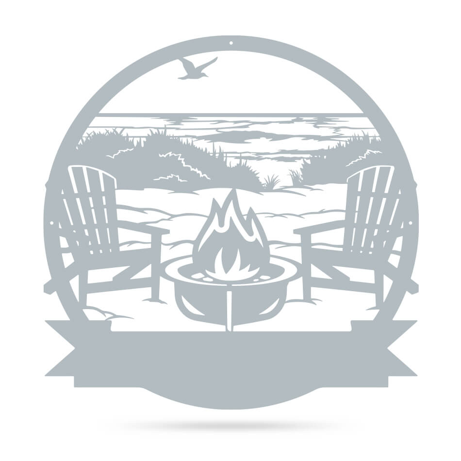 Personalized Campfire Monogram  - RealSteel Center