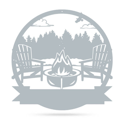 Personalized Campfire Monogram  - RealSteel Center