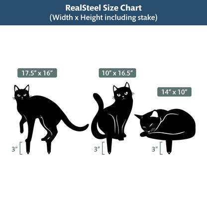 Garden Art - Cats 3 Pack 2nd Ed  - RealSteel Center