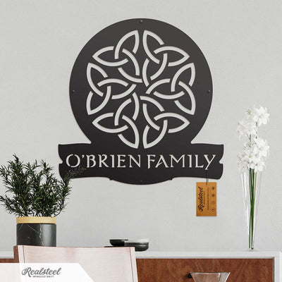 Celtic Dara Knot Monogram  - RealSteel Center