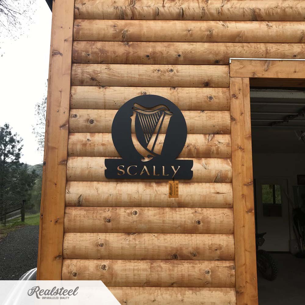 Celtic Harp Monogram  - RealSteel Center