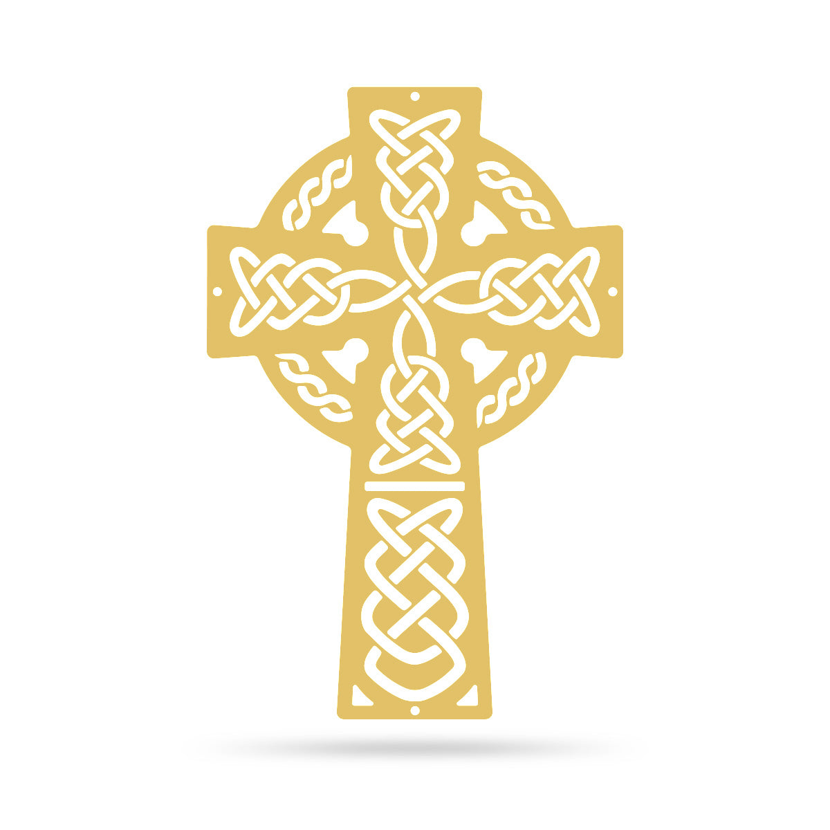 Celtic Knot Cross 9" x 14"" / Gold - RealSteel Center