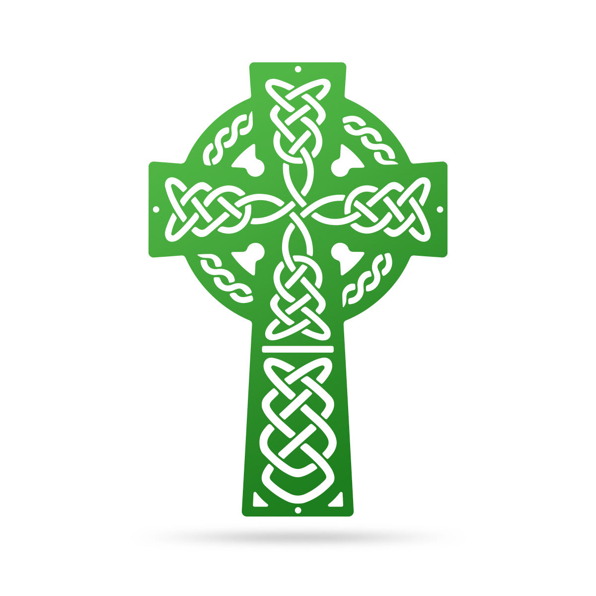 Celtic Knot Cross 9" x 14"" / Green - RealSteel Center