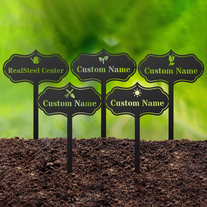 Custom Seed & Plant Markers - RealSteel Center