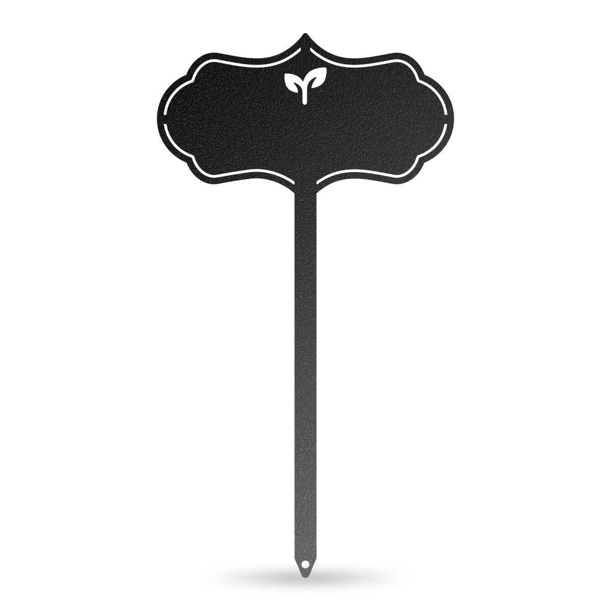 Custom Seed & Plant Markers 6 x 11 / Black / Sprout - RealSteel Center