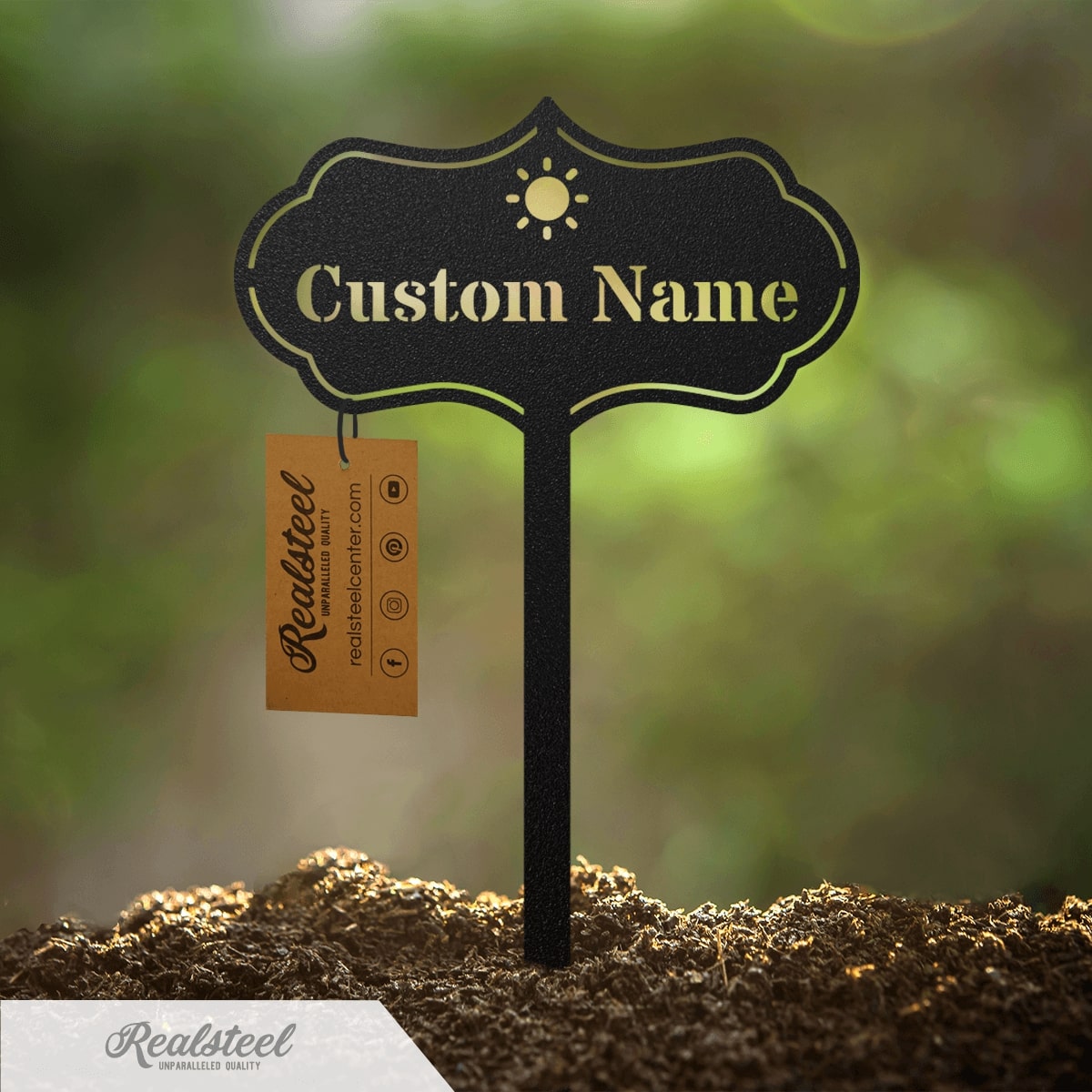 Custom Seed & Plant Markers - RealSteel Center