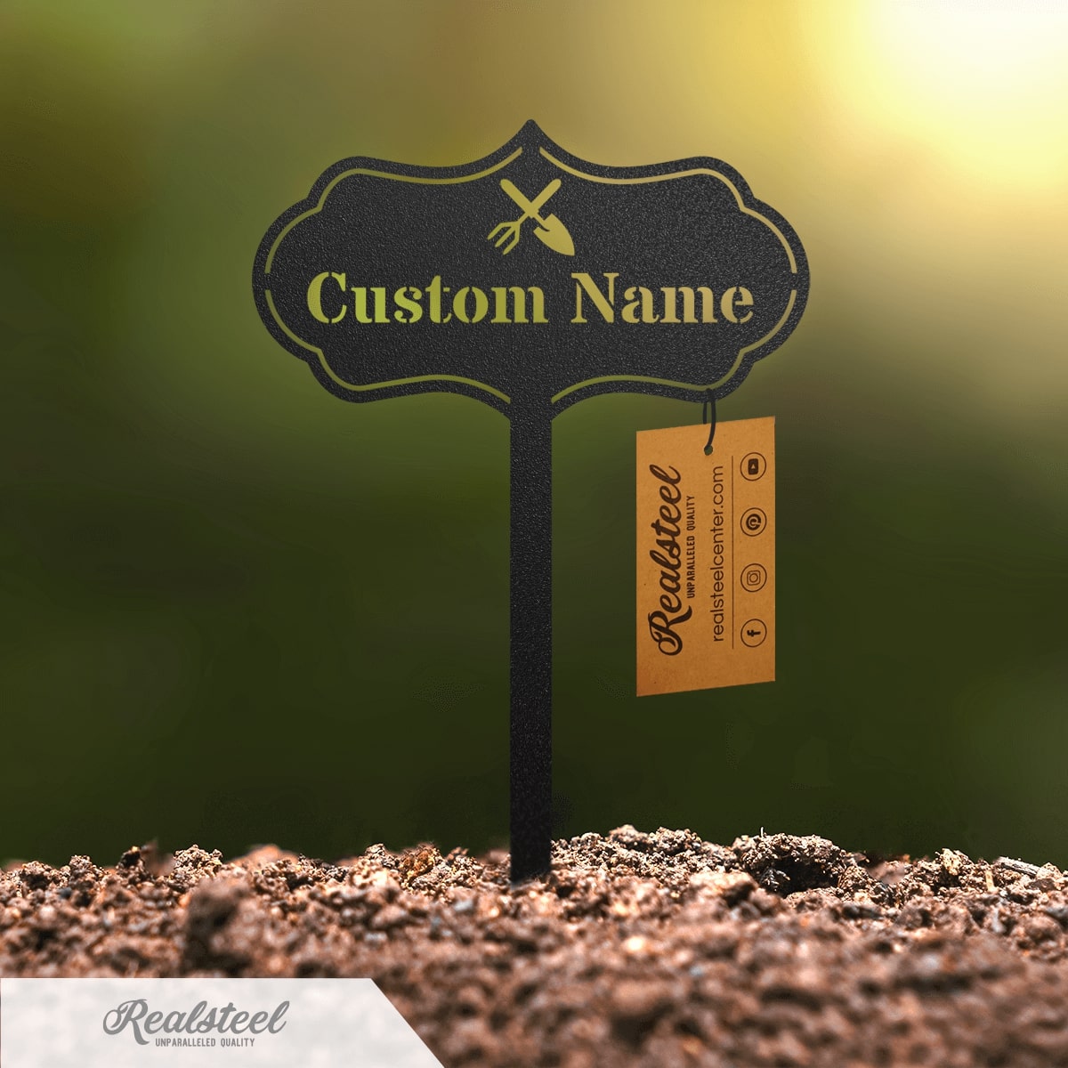 Custom Seed & Plant Markers  - RealSteel Center